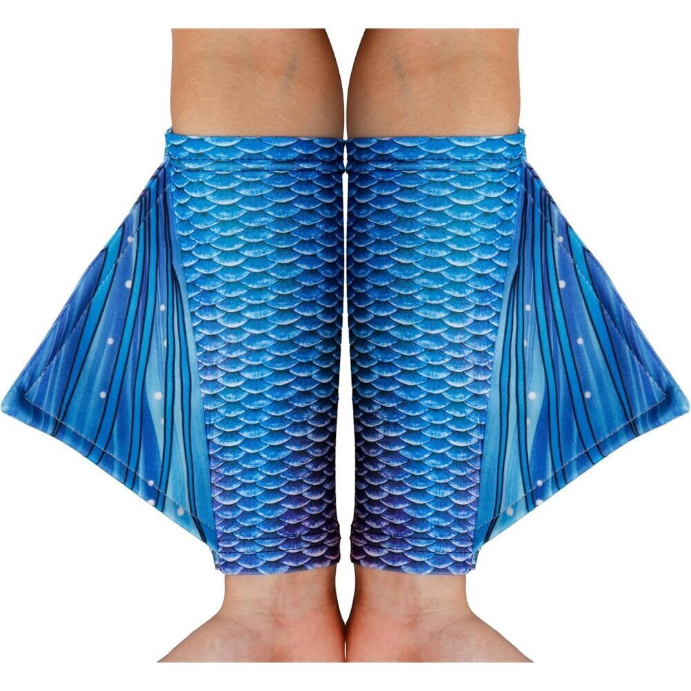 Mermaid Gloves Fish Scale Arm Sleeves Cosplay Halloween Party Accessory